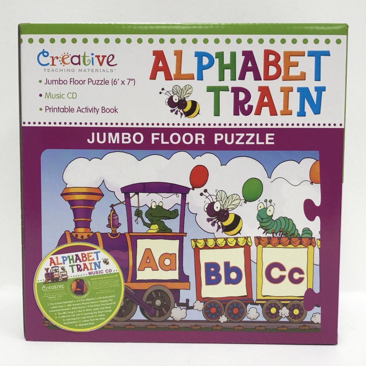 abc train floor puzzle