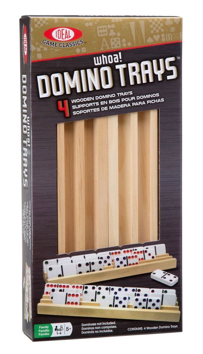 PoofSlinky 0X5304TL Ideal Solid Wood Domino Trays