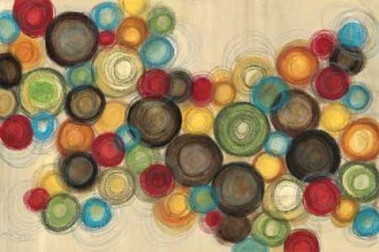 Porter Art Studio PDXJL203LARGE Wednesday Whimsy III Poster Print by Jeni Lee&#44; 24 x 36 - Large