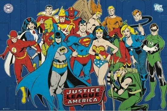 Erik Posters XPE160357 Dc Comics Justice League Poster Print&#44; 24 x 36