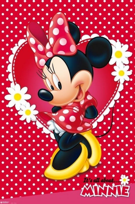 Erik Posters XPE160361 Minnie Mouse - Its All About Poster Print&#44; 24 x 36