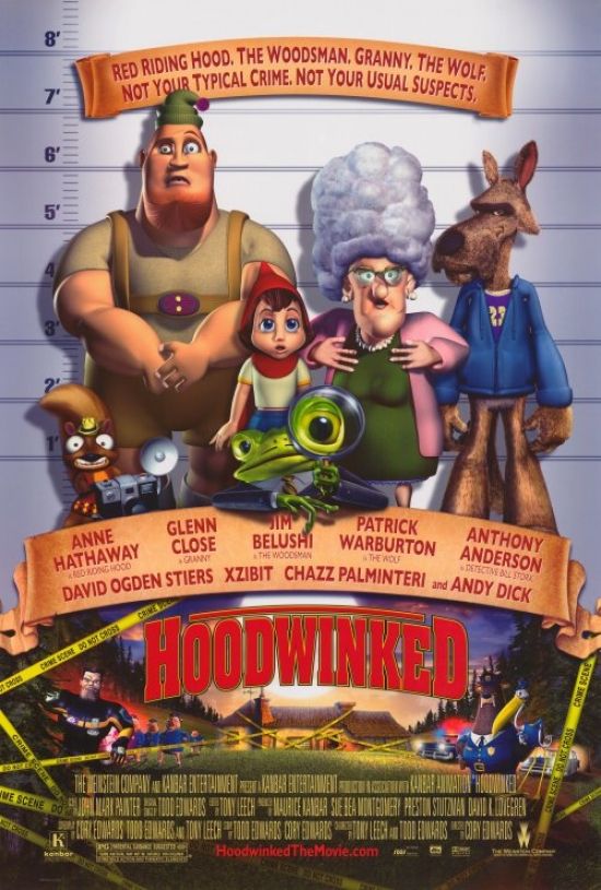 Pop Culture Graphics MOVCI4164 Hoodwinked Movie Poster Print&#44; 27 x 40
