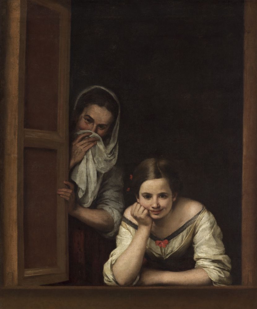 Everett Collection EVCHISL042EC585H Two Women At A Window Poster Print&#44; 18 x 24
