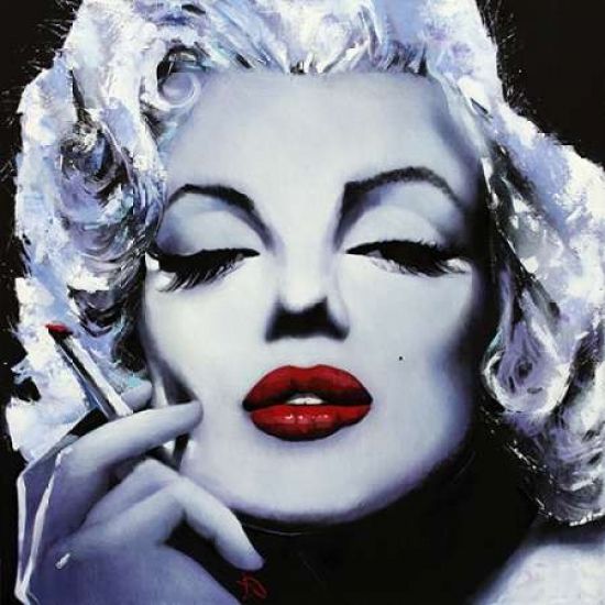 PGM Art World PDXIRT11XSMALL Marilyn Poster Print by Rose Tsantekidou&#44; 12 x 12 - Small