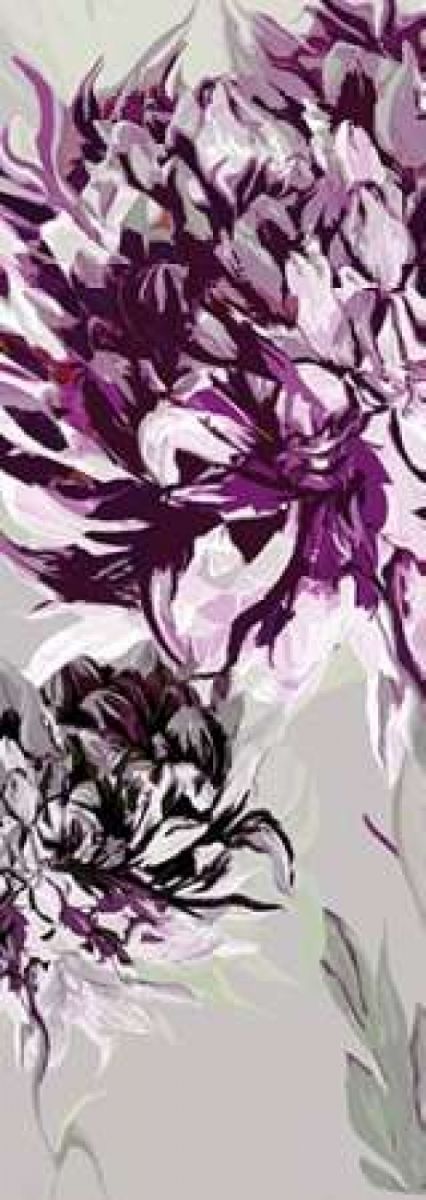May Licensing PDX63142SMALL Purple Allure I Poster Print by Sally Scaffardi&#44; 10 x 20 - Small