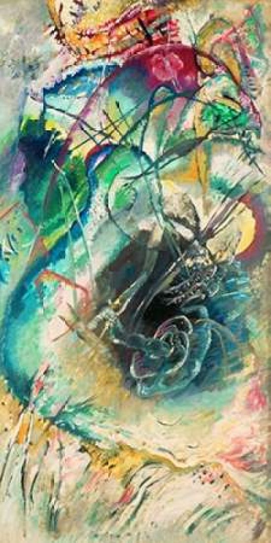 Selected Artworks PDX2WK2997SMALL Improvisation Sans Titre Poster Print by Wassily Kandinsky&#44; 10 x 20 - Small