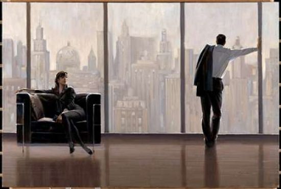 Art In Motion PDX284LYN1025LARGE New York State of Mind Poster Print by Brent Lynch&#44; 20 x 28 - Large