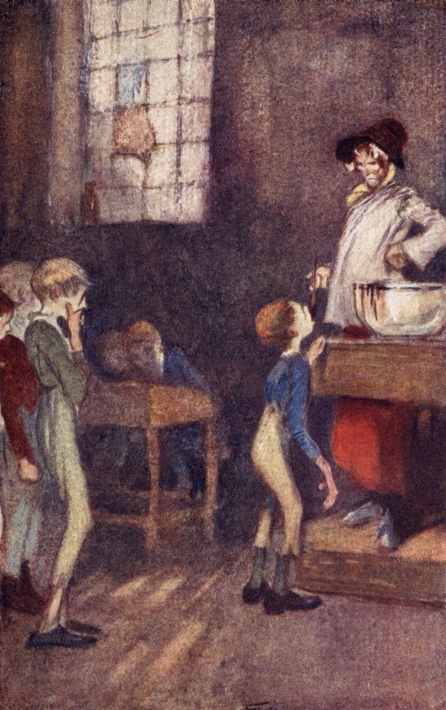 Posterazzi DPI1903529LARGE Dotheboys Hall. Frontispiece By Claude A. Shepperson From The Book Nicholas Nickleby By Charles Dickens Poster Print&#44; 22 x 36 - Large