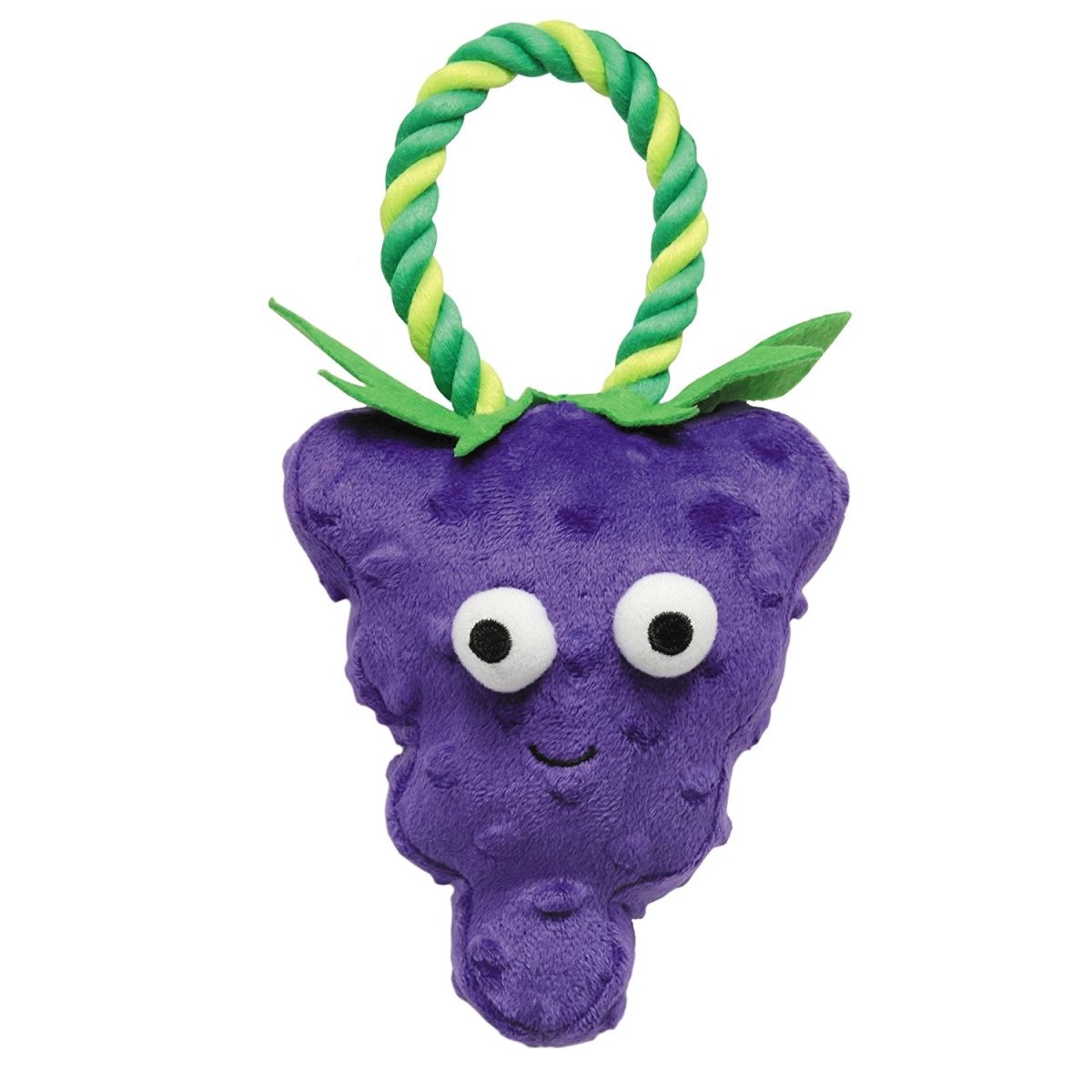 Grriggles Happy Fruit Rope Tug Grape  - US1430 22