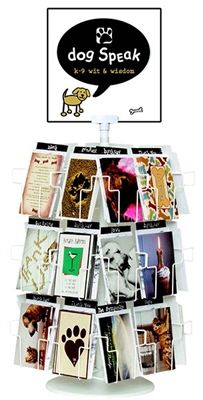 Scoochie Pet Products 11 264 Pet Themed Greeting Card Rack Card Rolling Display