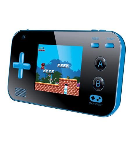 Teledynamics DG-DGUN-2888 My Arcade Portable 220 Games - Blue & Black