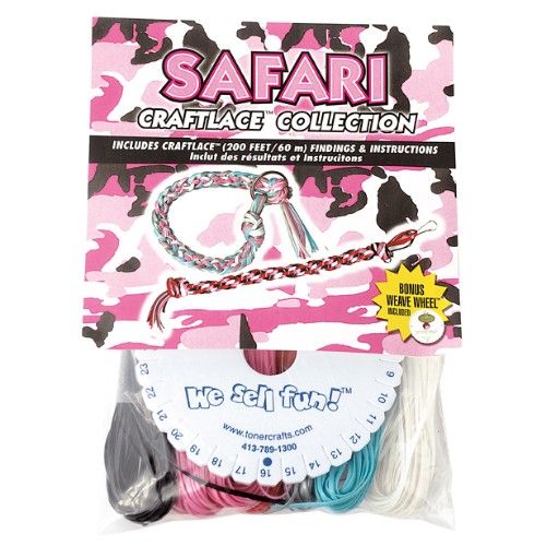 CraftLace Collection Value Pack Safari Pink - Pack of 24