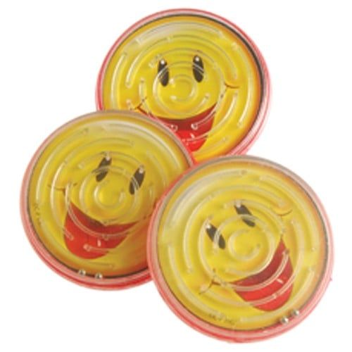USToy 1366X18 2.5 in. Smiley Face Maze Puzzle Toy&#44; 18 Per Pack - Pack of 12
