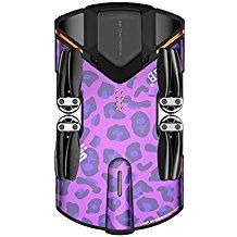 Wingsland S6 Pink S6 Pocket Drone- Purple Leopard Outdoor Edition