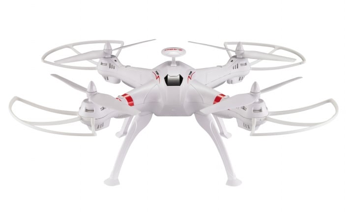 Worryfree Gadgets Drone-X15-WHT RC Quadcopter with Headless Mode&#44; White