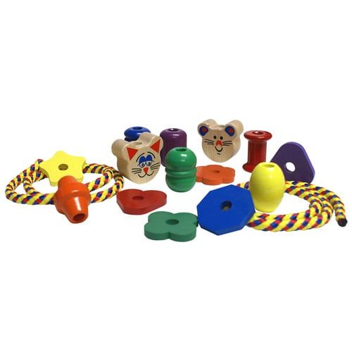 Holgate HZ1018 Lacing Beads and Shapes Set