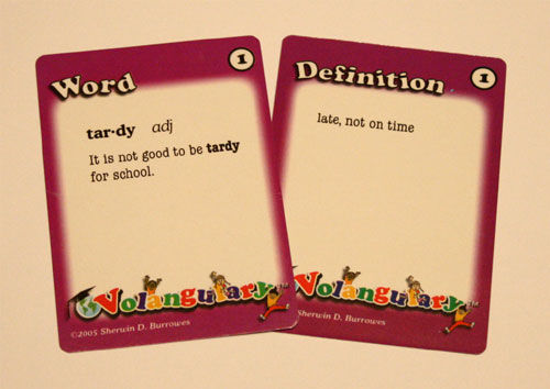 Volangulary 16141 Senior Level 1 Word Cards