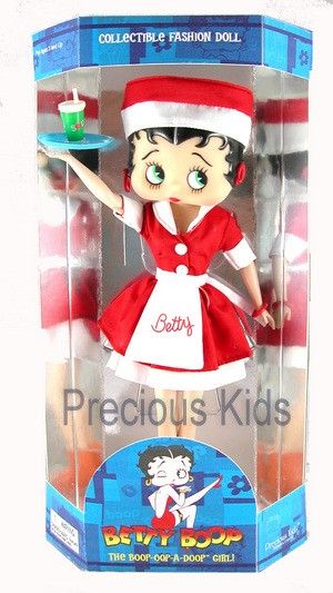 Precious Kids 31128 Car Hop Betty Boop Fashion Doll