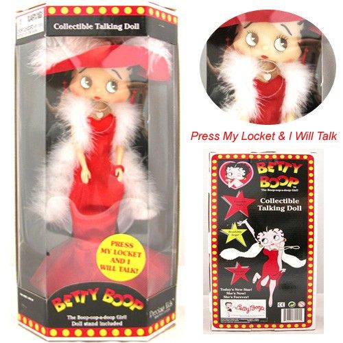 Precious Kids 31125 Talking Betty Boop Fashion Doll- hollywood