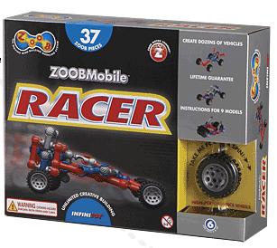 Infinitoy 0Z12051 ZOOB Mobile Racer 37 with High Quality Rubber Tires