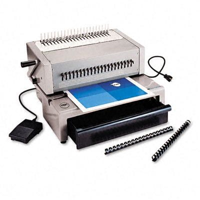GBC Quartet 27170 CombBind C800pro Electric Comb Binding Machine  425-Sheets  16 x 15 x 12  Gray