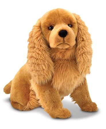 cocker spaniel stuffed toy