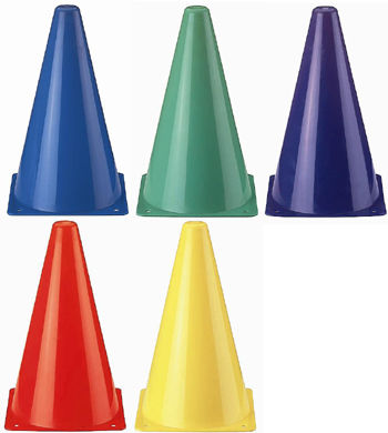 Dick Martin Sports MASSC9S Rainbow Cones - Set Of 6