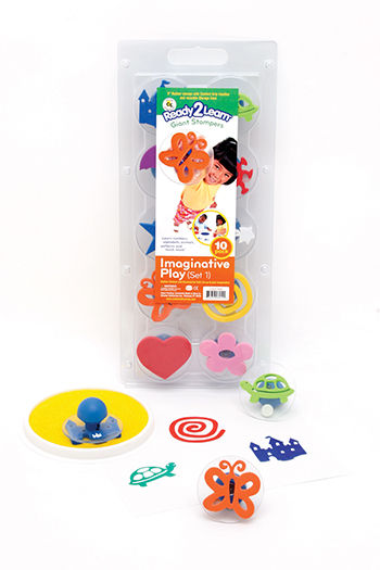 CENTER ENTERPRISES INC. CE-6748 READY2LEARN GIANT IMAGINATIVE PLAY SET 1 STAMPERS