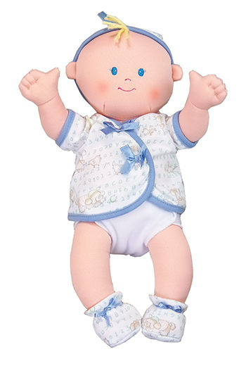 Dexter Educational Toys Dex1501B White 15 In Baby In Blue