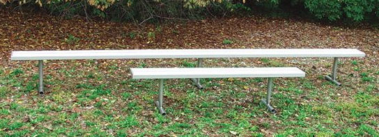 Sports Play 601-108 8&apos; Locker Room / Players Bench - Permanent