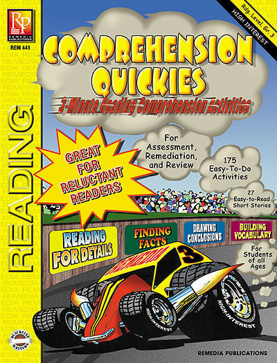Remedia Publications 441 Comprehension Quickies -Rdg. Level 3