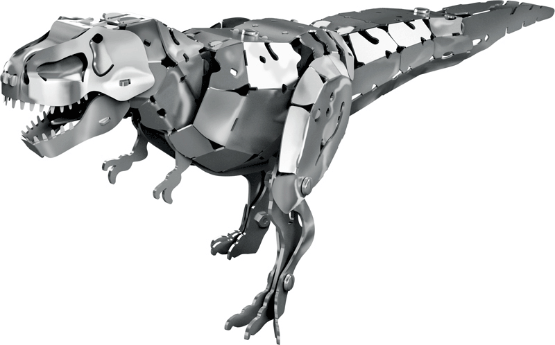 OWI OWI371 T-Rex Aluminum Dino Tyrannosaurus Kit