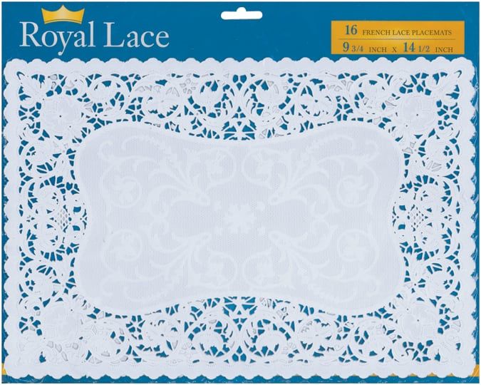 Royal Lace 24010 French Lace Paper Doilies