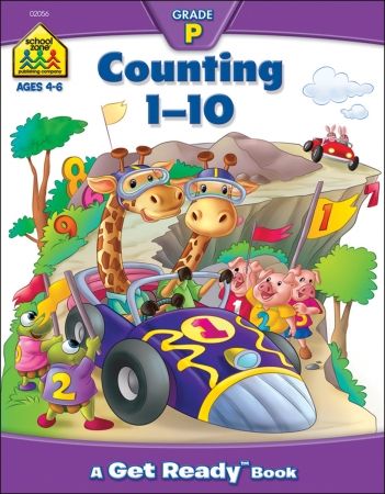 School Zone SZPRESCH-02056 Preschool Workbooks 32 Pages