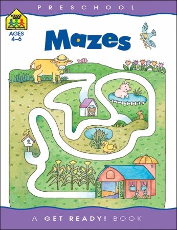 School Zone SZPRESCH-02057 Preschool Workbooks 32 Pages
