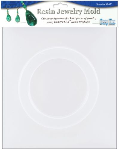Yaley 08-0398 Resin Jewelry Reusable Plastic Mold 4&quot;x5-1/2