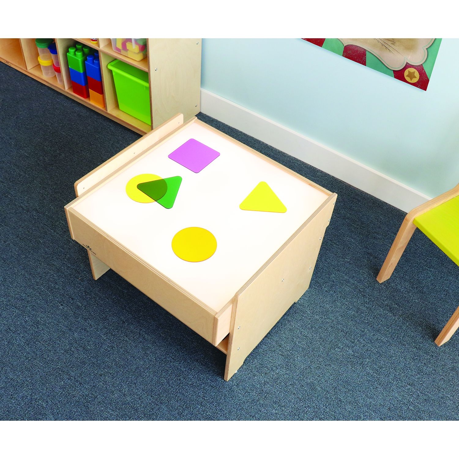 Whitney Bros WB0724 Light Table Preschool Activity Center
