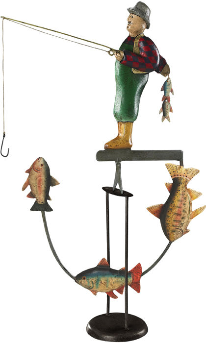 Authentic Models TM041 Fly Fisherman Balance Toy
