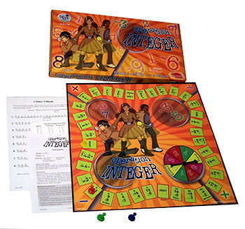 Wiebe Carlson Associates WCA4730 Operation Integer Board Game