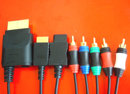 Firstsing FS19048 PS2-PS3 - Wii - XBOX 360 4in1 Component Cable 1.8M