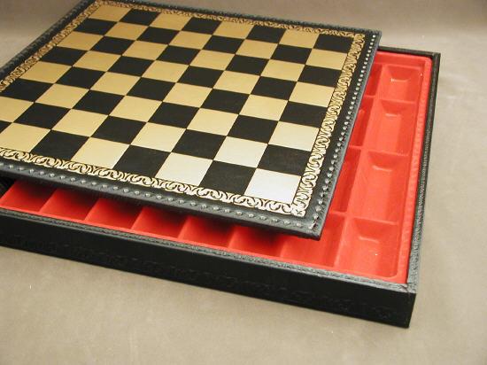 Pearl Mosaic with Chessboard Worldwise Imports 26201A 20 in Decoupage Wood... 