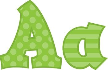 Frog Street Press FST5265 Green 5In Sassy Font