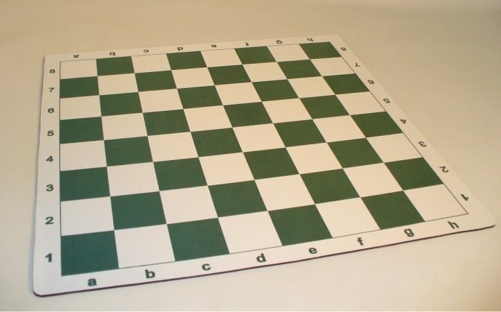 CNChess 95225V 20 in. Vinyl Tournament Chess Mat