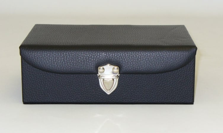 WorldWise Chess BVB375 Black Vinyl Chess Box