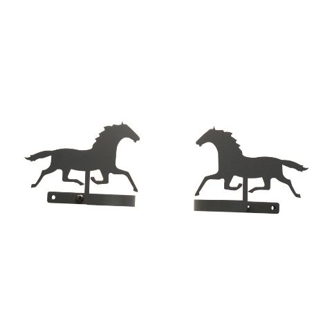 Running Horse Tie Backs