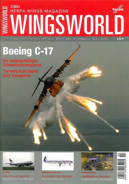 Magazines HE205139 Herpa Wingsworld 2-2011