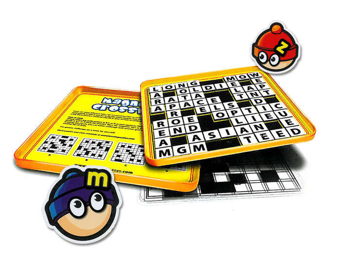 Travel Games MZ660092 Crossword Magnetic Travel Game