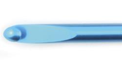 Susan Bates 74085 Bamboo Handle-Silvalume Head Crochet Hooks 5.5 in. -Size H8 Turquoise 