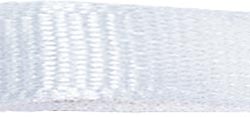 Offray 264058 Grosgrain Ribbon 3-8 in. Wide 18 Feet-White 