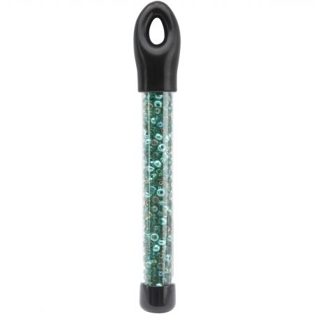 Beaders Paradise 488802 Glass Bead Tubes 24 Grams-6-0 Teal Mix 